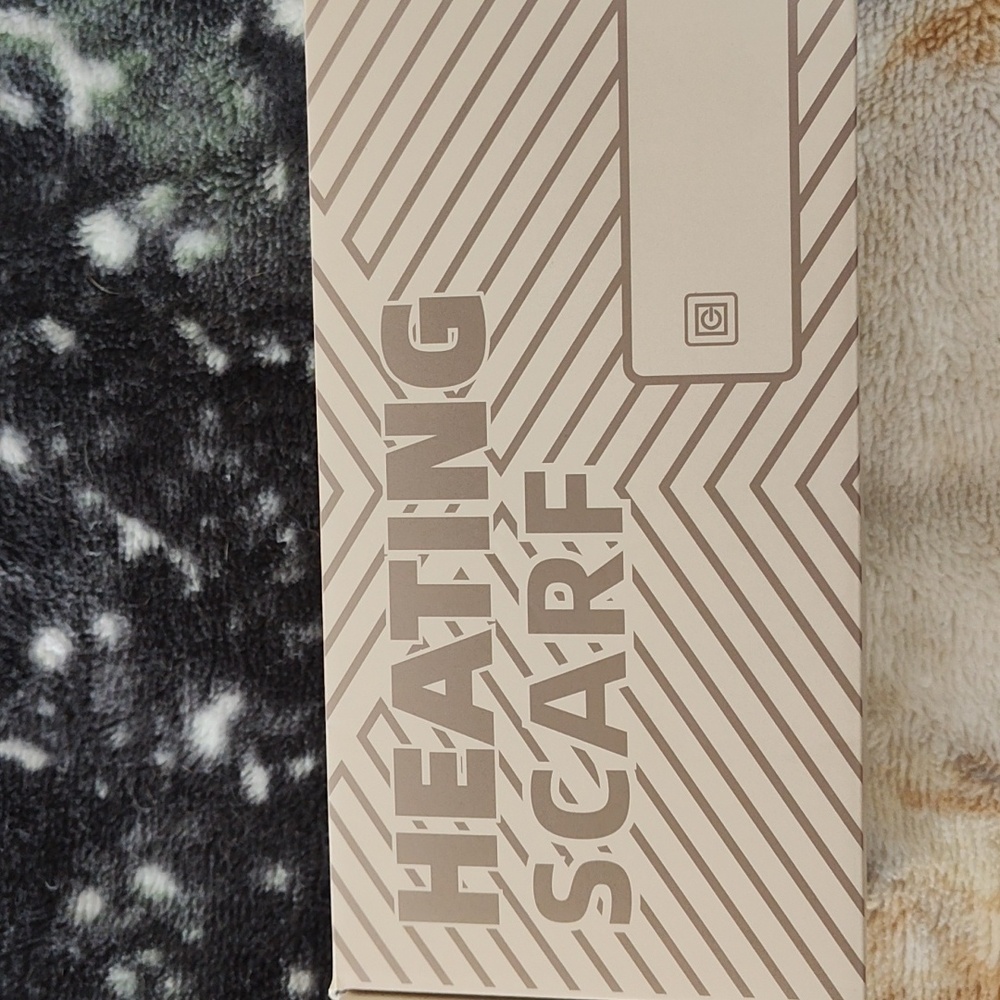 Beige Heating Scarf